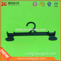 Wholesale disposalbe clothes plastic hanger with adjustable clip